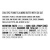 Big Spoon Roasters Chai Almond & Peanut Butter w/Raw Honey & Sea Salt - Keto Friendly, Low Sugar Almond Butter - Crunchy Almond Butter w/Bee-Friendly Almonds - Gourmet, Vegan Nut Butter - 13 Ounces