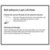 AYASAL Self-adhesive Lift Pads for Lash Lifting and Curling, Size-M1, Upgraded Eyelash Curling Accessory, Adhere to Eyelids Without Lash Glue