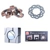 Brain Teaser Puzzle for Adults Puzzles Metal Hole Lock Adult Educational Toy Games for Adults Teens Educational Toy Gift (White)