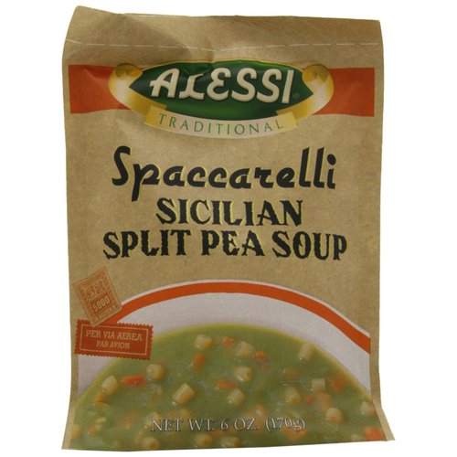 Alessi Traditional Spaccarelli Sicilian Split Pea Soup 6.0z(pack of 2)