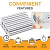 80 Pcs Small Magnets, Small Round Fridge Magnets, Multi-Use Tiny Mini Miniature Magnets Neodymium Disc Magnets for Fridge, Whiteboard, Crafts, Billboard, Office Magnets