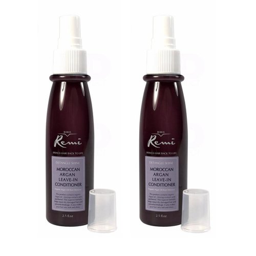 [Pack of 2] Bobos Remi Natural Argan Leave In Conditioner 2.5oz Made with Organic Argan Oil from Morocco Brings Hair Back To Life