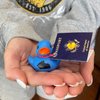 Passport Cruising Ducks Tag for Cruise Ship Game Attach to Rubber Sailing Duck | 50 pk | Mini 2 x 1.75” Hole Punch & Fold DIY Cruise Line Carnival Royal Caribbean What Luck You Found a Cruising Duck