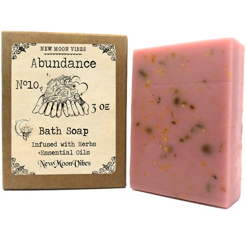 THE TUTU FAIRY Attraction Abundance Essential Oils Herbal Ritual Bath Soap Bar Enhance Beauty Love Power Control Success Confidence Attain Dreams Goals Self Love Acceptance