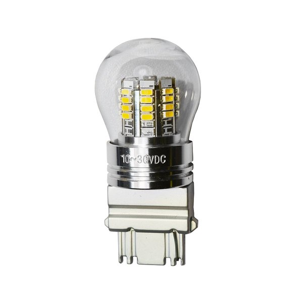 Norman Lamps LED-3156-WW - 10-30V, 2W, S8 LED Bulb, Replaces 3156 Incandescent, Warm White