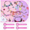 Girls Charm Bracelet Making Kit - Unicorn Jewelry Supplies Make Set DIY Art Craft Set Charm Bracelets Kits Creative Birthday Gifts for Kids Age 6 7 8 9 10 11 12 Year Old Girl Little Children Girl Toys