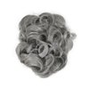 Wiginway Hair Ponytail Hair Piece for Women Ponytail, Clip in/on Hair Pieces, Curly Wavy Hair Extensions, Silver Grey