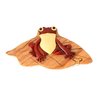 Frog on Lily pad - All Natural Wood Intarsia Puzzle Box - Handcrafted with Secret Compartment