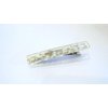 Generic Small 2 inch super slim clear silver speckled alligator hair clip fine thin hair
