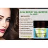 Botanical Beauty ACAI BERRY OIL BUTTER RAW VIRGIN UNREFINED BLEND for Face, Body, Hair, Lip and Nails Coconut Oil and Acai Berry Oil 4 Fl. oz. - 120 ml. Rich in Vitamin E