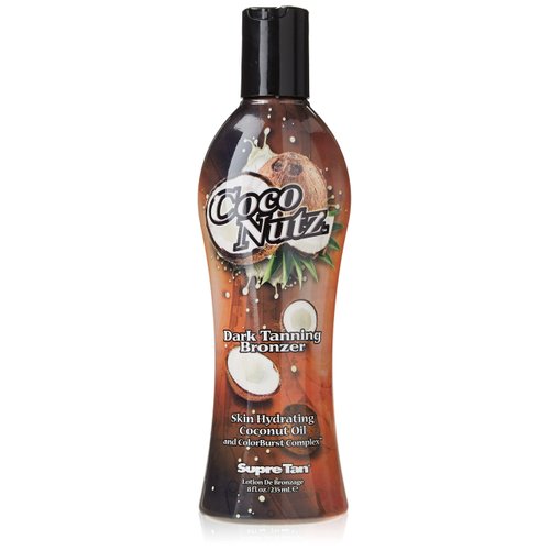 Supre Tan Coco Nutz Dark Tanning Sunbed Bronzer Skin Hydrating Coconut Oil 235 ml