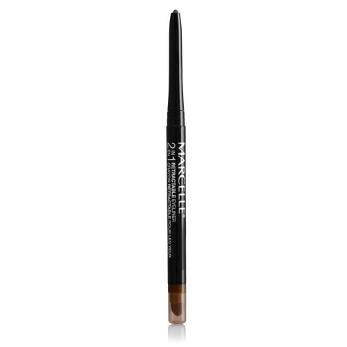 Marcelle 2-in-1 Retractable Eyeliner, Copper, Waterproof, Easy-To-Smudge, Smokey Eye, Long-Lasting 12h, Fragrance-Free, Hypoallergenic, Cruelty-Free, 0.31 g