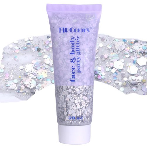 Corleone Body Glitter, Holographic Face Glitter Gel for Women Girls, Waterproof Shimmer Liquid Glitter Eyeshadow for Rave Festival Party
