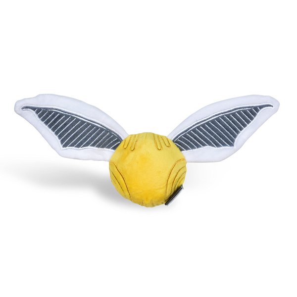 Harry Potter Snitch Pet Squeaker Toy | Dog Toy Snitch Squeaker Ball | Quidditch Inspired Dog Toy for Pets | Crinkle Dog Toy, Dog Ball Toys, Squeaky Ball for Dogs