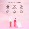 Just Herbs Serum Infused Lip Gloss for Women, Lightweight Non-Sticky High Glossy Moisturizing and Hydrating Lip Gloss 3 ml