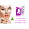 3x100 Packs Combination Set-Eye Pads for Lash Extensions & Eyelash Mascara Brushes Wands & Glue Rings Holder Eyelash Extension Rings Beauty Tools