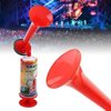 Air Horn Noise Maker Graduation Handpush Horn, Airhorn for Boating Camping Party Supplies Xmas Holiday Celebration Favors Soccer Sports Games