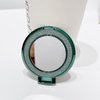 YG Culture Diamond Bling Mirror Cell Phone Grip Stand, Supports Magnetic Charging, Adjustable Angles, Always Keep Your Beauty on Point(Green)