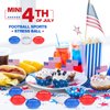 Zhanmai 12 Pack Mini Foam Football Sports Stress Ball Bulk for Kids 3.5 x 2.3 Inches Party Favor Supplies Decorations Small Soft Football Stress Relief Toy for School Carnival Reward