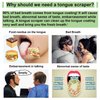 MOOSEC Tongue Scraper for Adults&Kids, Durable Food Grade 2 in 1 Silicone Tongue Brush and 100% Stainless Steel Tongue Scrapers, Reduce Bad Breath