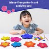 Skillmatics Art & Craft Activity - Poke-in Art Flower Bouquet, Mess-Free Art for Kids, Craft Kits, DIY Activity, Gifts for Girls & Boys Ages 4, 5, 6, 7, 8, 9