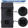 AiYiGu Driver Side Power Window Switch & 3 Pcs Passenger Window Switches, Compatible with 07-13 Chevy Silverado/GMC Sierra 1500 2500HD 3500HD/10-13 Yukon/09-16 Chevrolet Traverse/08-11 HHR