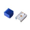 5Pcs TMC2208 3D Printer Stepper Motor Driver, DORHEA TMC2208 V1.2 Stepper Driver Module with Heat Sink Screwdriver for 3D Printer Controller Mother Boards Reprap Ramps1.4 MKS Prusa i3 Ender-3 Pro
