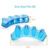 Toe Separators, Restore Feet to Their Original Shape, Bunion Pain, Foot Intrinsic Muscle Strengthening, For Men and Women, Toe Stretcher, Big Toe Correctors, Foot Health, NAOS Therapeutics, Blue