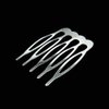 15 Pcs Sliver Metal Hair Clips Combs Blank Hair Comb for Craft DIY Hair Bows Jewelry Making