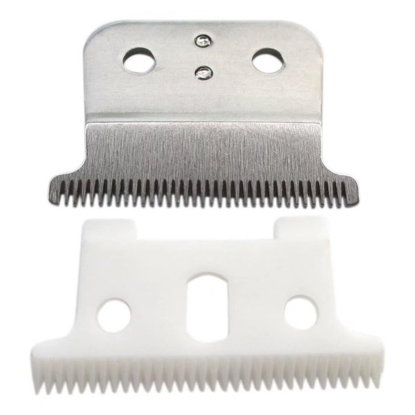 Replacement T-Blade Hair Trimmer Replacement T Beard Trimmer Replacement T Blade for Andis T Outliner gtx Silver by YTXXDEUS