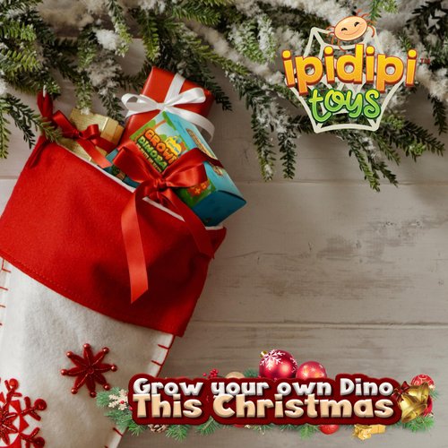 IPIDIPI TOYS Water Growing Dinosaur Toys for Kids - Fun Christmas Stocking Stuffers, Birthday Decorations, Party Favors, Holiday Fun Activities - Random Color, Pack of 25