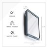 ToiletTree Products Fogless Shower Bathroom Mirror with Squeegee and Travel Bag