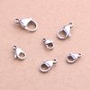 210pcs 304 Stainless Steel Lobster Clasps Claw Clasps and Open Jump Rings for Bracelet Necklace Jewelry Making Findings