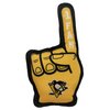 Pets First NHL Pittsburgh Penguins #1 Fan Toy for Dogs & Cats. Best Tough PET Toy with Inner Squeaker. Number One Premium Dog Toy for Strongest Chewers & Sports Fans, One Size