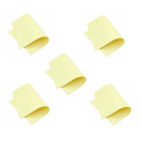 5pcs Tattoo Skin Practice 3MM Thick 8x12" Blank Double Sides Tattoo Practice Skin Soft Silicone Pads Fake Skin Tattooing Microblading Practice Skin for Tattoo Supplies