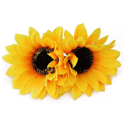 10 Pcs 4" Hair Clips Artificial Sunflower Alligator Hair Clip Hairpin Holiday Beach Hair Barrette Headpiece Hair Accessories for Women and Girls