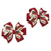 Christmas Tree Truck Toddler Hair Bow Set