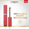 L'Oreal Paris Infallible Matte Resistance Liquid Lipstick, up to 16 Hour Wear, Shopping Spree 230, 0.17 Fl Oz