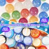 Tivcck 24 Pcs Bouncy Balls,Small Bouncing Balls,Space Solar System Planet Theme Bouncy Balls,32mm Rubber Balls for Kids Party Favors Prizes Birthday Gift Bag Filling(Planet Bouncy Balls)
