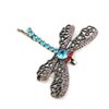 2PCS Vintage Rhinestone Hair Clips Hollow Dragonfly Graphics Hairpin Side Clip Alloy Barrettes Bobby Pin Hair Accessories Women Lady …