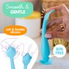 Bumco Diaper Cream Spatula - BPA-Free Butt Paste Diaper Cream Applicator, Soft & Flexible Diaper Rash Cream Applicator, Butt Spatula Baby, Mom-Invented Diaper Bag Essentials (Blue)