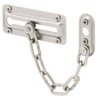 Defender Security U 10386 Door Guard with Steel Chain, Satin Nickel (Single Pack)
