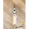 Panda Hand Sanitizer Holder and/or Lip Balm Holder