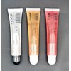 Cherimoya Variety Set Of 3 MAX Lip Gloss Clear, Peach, Strawberry Gloss (Clear+Peach+Strawberry)