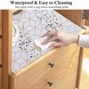 Drawer Shelf Liner Waterproof 10 Inch Wide X 20 Ft Non Slip Cabinet Liners Non Adhesive Pantry Shelf Liners Strong Grip Drawer Cupboard Mat for Closet Bathroom Refrigerator Gold
