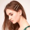 OIIKI 18Pcs Hair Clips, Alloy Vintage Hairpins, Tiny Barrettes for Women, Girls, Bridal, Wedding, Valentines