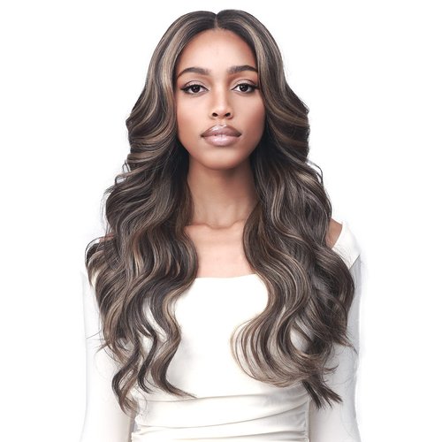 BOBBI BOSS Bobbi Boss Synthetic Hair HD Lace Front Wig - MLF704 MONALISA, 5.5inch HD Lace Wigs with Glueless Grip Series, High Heat Resistant Wigs (TFSNSETORG)