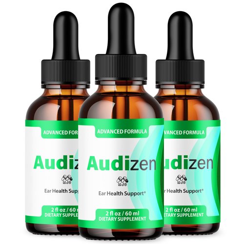 (3 Pack) Audizen Drops, Official Audizen Hearing Support with All Natural Ingredients, Advanced Formula Ear Health Supplement with Maximum Strength Vitamins Supporting Overall Wellness (90 Servings)