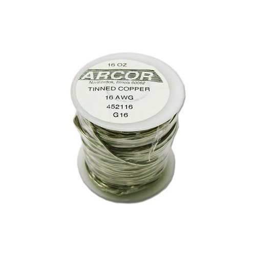16 Gauge Pre-Tinned Copper Wire - 1 Lbs