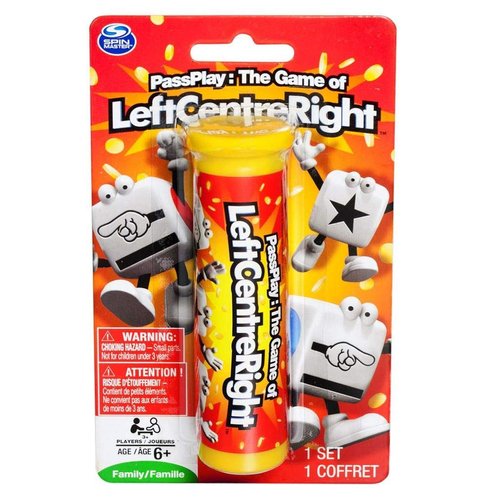 Left Center Right Dice Game - Styles Vary Tube/Tin